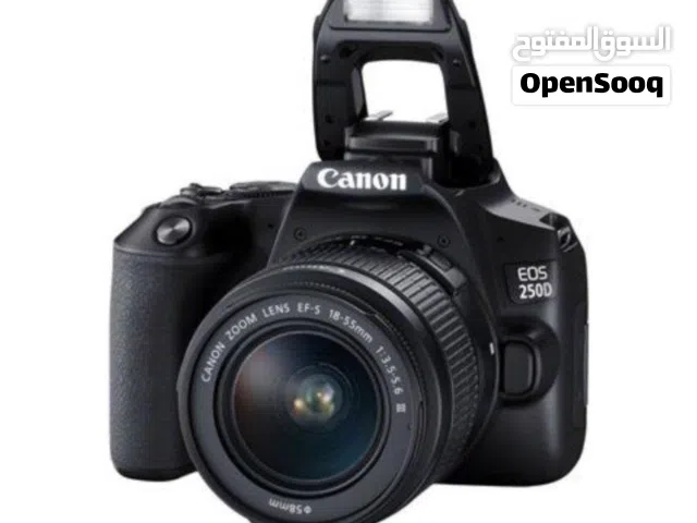 Canon EOS 250D DSLR + 18-55mm Lens & 75-300mm Lens & other freebies.