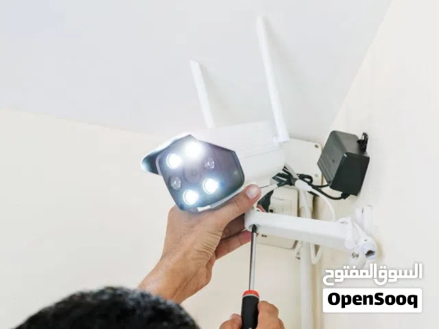 تركيب كاميرات واجهزة الامن بجميع انواعها