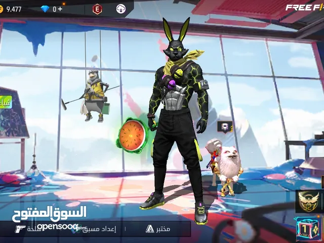 Free Fire Accounts and Characters for Sale in Irbid