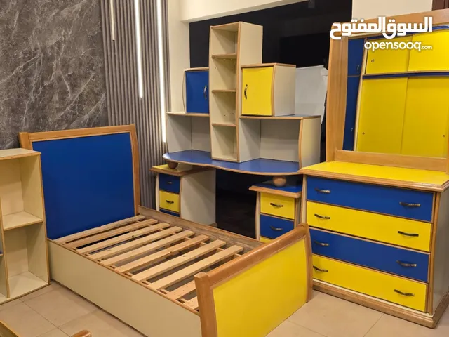 غرفة نوم شباب  طابقين خشب زان ولاتيه 18