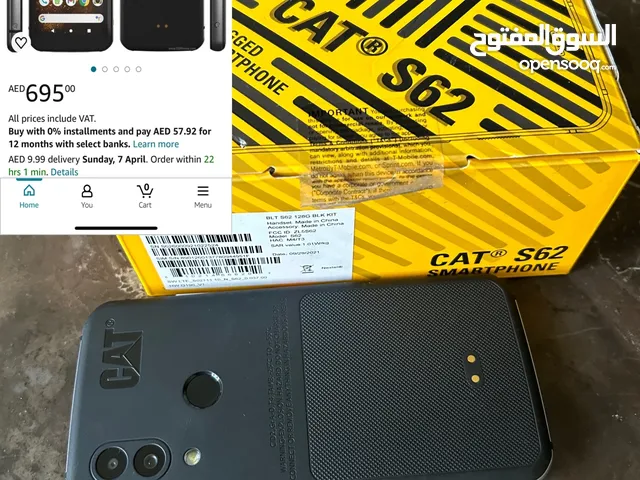 Cat s62 original 128gb less than 4 months used