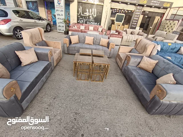 طقم كنب 7 مقاعد حلقات السوبر