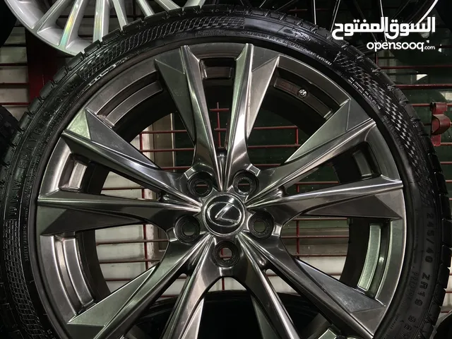 جنط ليكزس مستعمل بحالة الجديد- قياس “ 19 “ 8- أنش