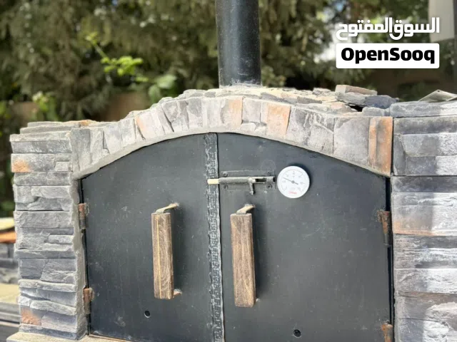 فرن حجري غاز + حطب للبيع