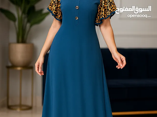 فساتين حرير ناعم نمري أبوجناح نسائي فاخر وحصصري ويمتتاز بقماش ملكي فاخر وبسعر الجملة