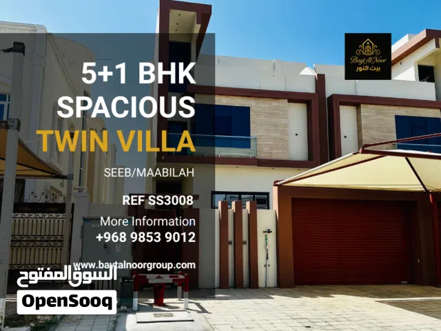 For Sale: Spacious 5+1 Bedroom Villa with Private & Canopy Parking  REF SS3008