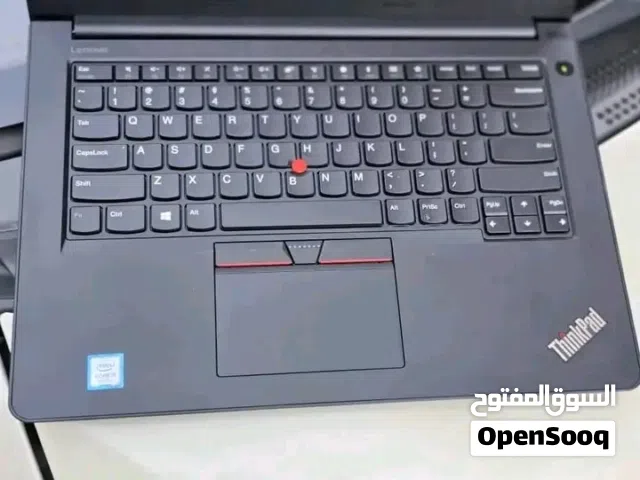 Lenovo ThinkPad E470 جيل سابع هارد 512GB رام 16GB Core i5 شاشة 14.3