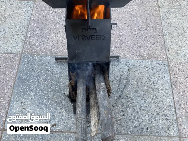 موقد حطب حديد ثقيل – قص ليزر – صاج 3 ملم – تركيب وفك بسهولة
