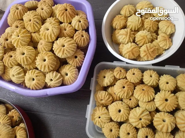 بلشنا بفضل الله تعالى تسليم كعكات العيد وكل عام وانتم بخير الأسعار ( سميد بالتمر سعر الكيلو 6