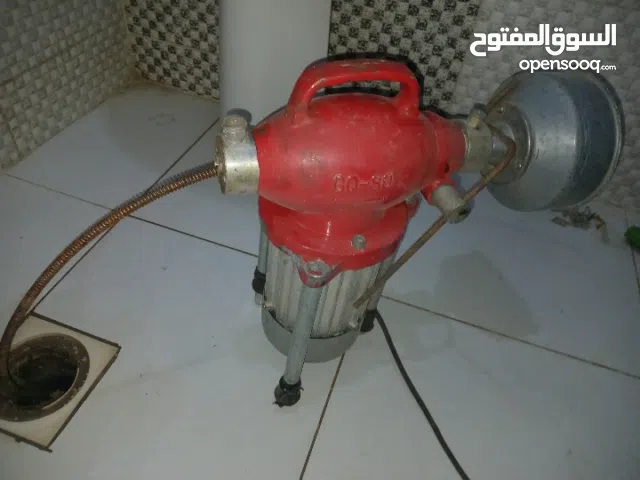 ماكينه تسليك مجاري شغاله بشكل ممتاز البيع لعدم الحاجه