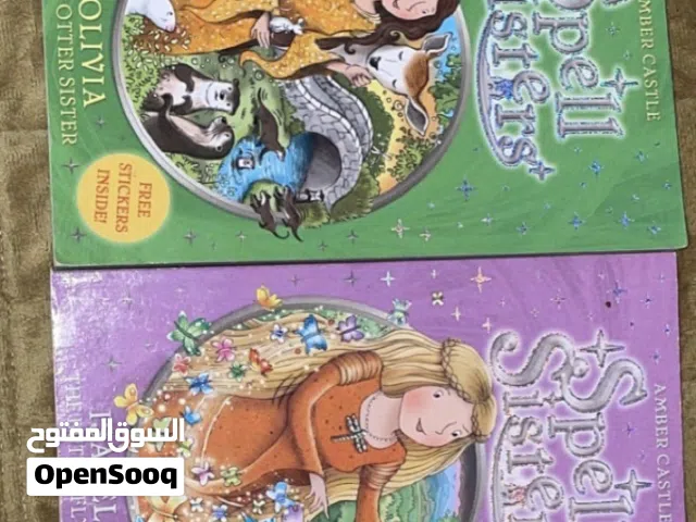 4 Spell Sisters story book with free sticker inside