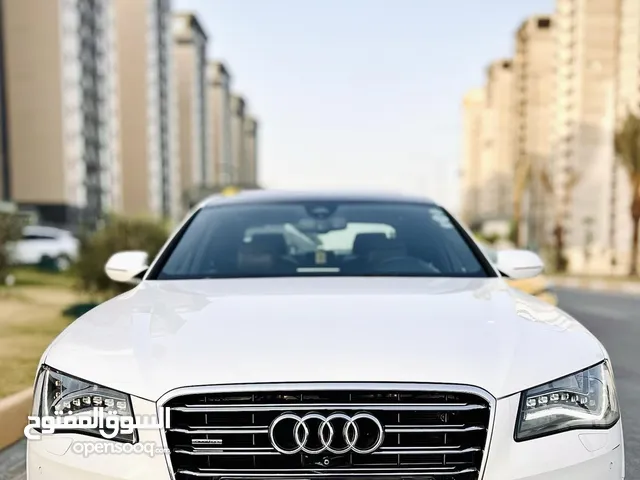 اودي A8L موديل 2013 خليجي النسخة الرئاسية اقتني افضل سيارات الالمان سعر مناسب