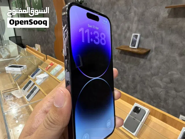 iPhone 14 pro 256gb -   بحاله الوكال / مع ضمان/ بطارية فوق 90