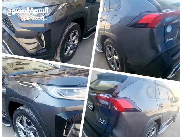 TOYOTA RAV4 Hybrid 2021 Clean Title. صنف XLE كلين تائيتل وارد كوري