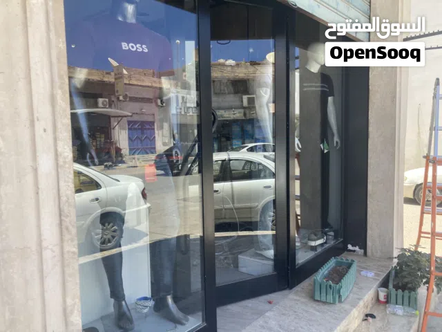 باب محل الومونيوم النوع الجديد الاكحل