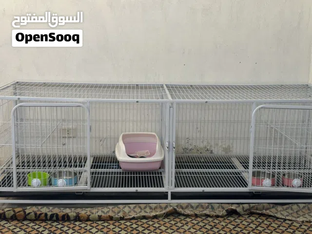 قفص قطط كبير ماشاء الله استعمال بسيط قاعد جديد