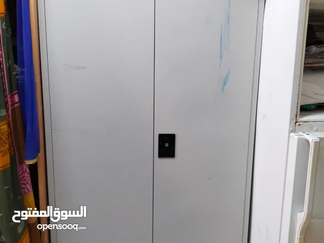2 iron cupboards -15 omr