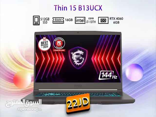 اقساط بدون دفعه اولى ( لابتوب ام اس اي اي 7 Laptop MSI i7 )