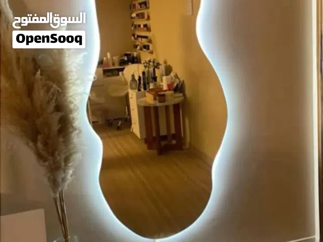 مرايا ديكور فاخرة وإضاءة مخفية - أشكال هندسية مميزة وأسعار منافسة!