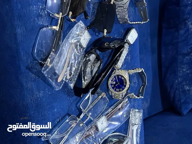 عرض محدود ست نضارات فخمه معا ست ساعات مميزه كلهم بسعر 350 ريال فقط!!