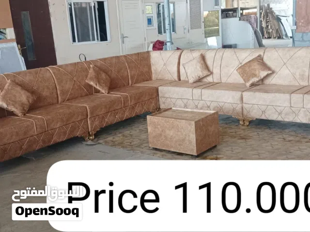 BRAND NEW SOFA L SHAPE 7 MTR أريكة جديدة تمامًا على شكل حرف L، طولها 7 أمتار