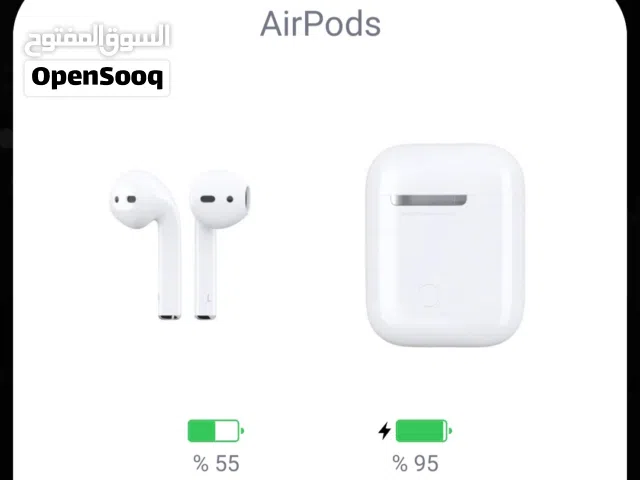 سماعه Apple AirPods 4 ناقصه سماعه واحدة وعلى الفحص