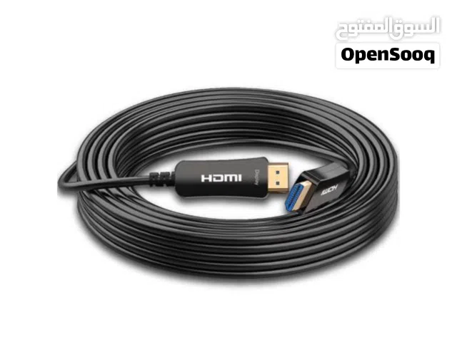 HAING Active Optic Fiber HDTV HDMI Cable 15M  كابل HDMI ألياف ضوئية نشط HAING HDTV بطول 15 متر