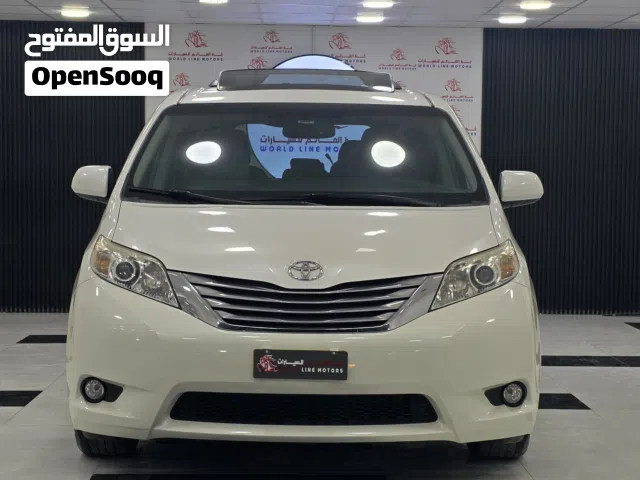 Toyota Sienna XLE  موديل 2017  سيارة عائلية قوية – اقتصادية بالنسبة لفئتها – اعتمادية معروفة