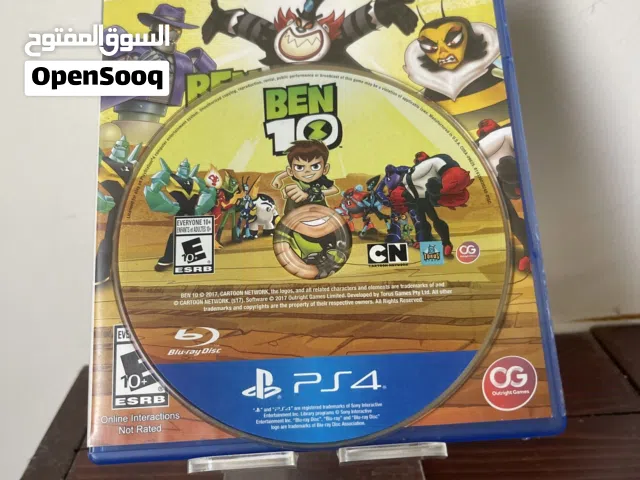 Ben10(مستعمل)PS4 مخصص فوق 10سنوات        من البائع مباشرة ت