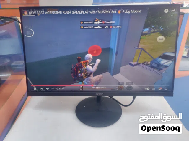 ACER GAMING MONITOR 100HZ 23.8 INCH SCREEN FHD ( MODEL-SB242Y ) 23.8 INCH ZEERO FRAME ( BOADLESS ) F