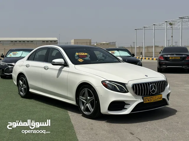 مرسيدس E300 مديل 2017 بنوراما فول ابشن داخل بني وكاله جاهز مسرفس بحاله لوكاله كامل AMG اصل