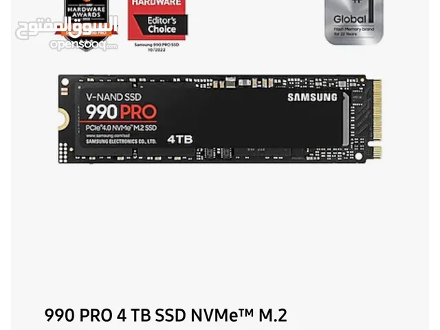 للبيع 990 PRO 4 TB SSD NVMeTTM M.2