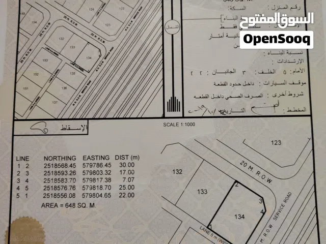 Residential Land for Sale in Al Dakhiliya Izki