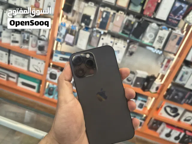 iphone 14 pro max 256g black 94% جهاز تب نظافة  خالي من خدوش