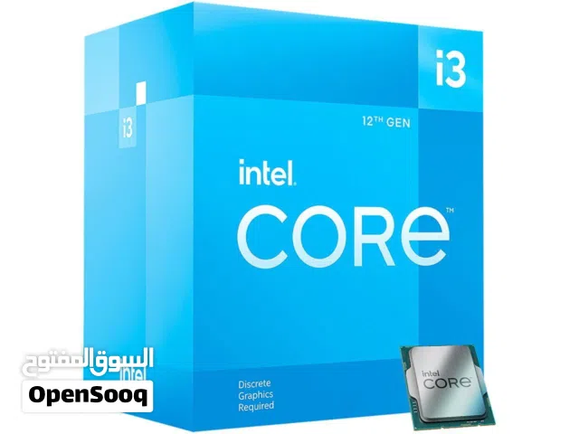 I3-12100f with stock cooler and original box معالج للبيع