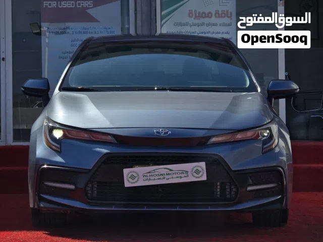 تويوتا كورولا SE 2022 تسجيل جديد بحادث تشليع وممشى 30 الف والسيارة في قمة النظافة والسعر يشمل سرفس..