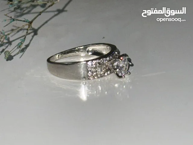 خواتم نحاس لون فضي مختوم السعر 5 تفاصيل بالوصف