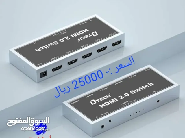 سوتش HDMI 4K 2.0 60HZ من 4 أجهزة إلى شاشة واحدة DTECH DT-7241