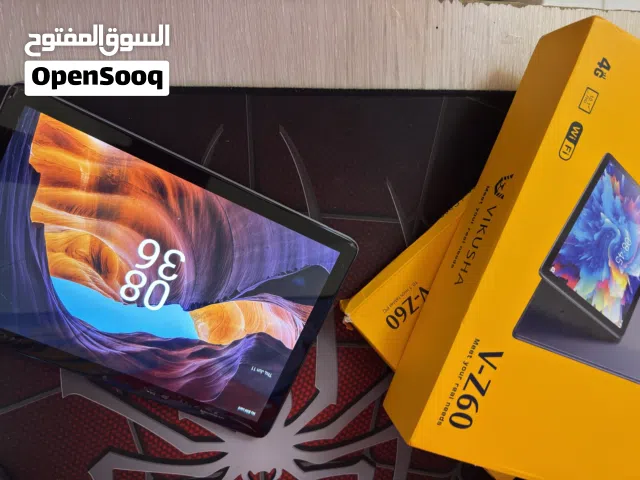 تابلت ڤيكوشا v_z60 بحالة ممتازة وبسعر حرق كامل اغراضو معو مكسور شاشه بس شغاله
