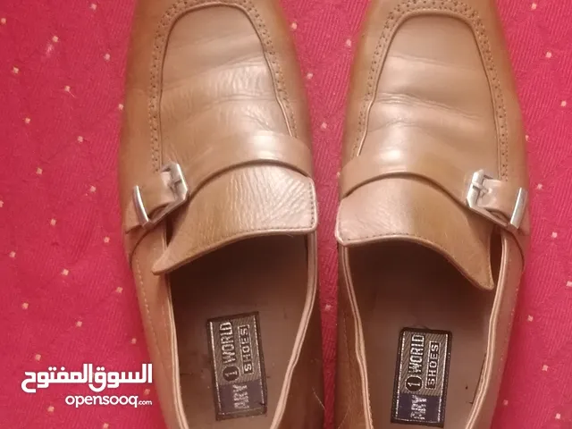حذاء جلد أصلي أنيق مقاس 42'