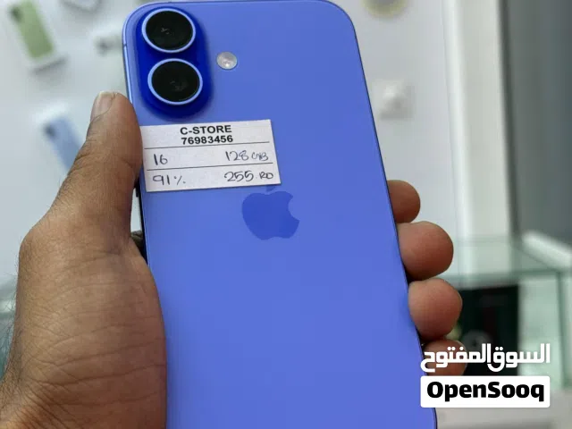 iPhone 16 -128 GB - Fine device available , 91% BH