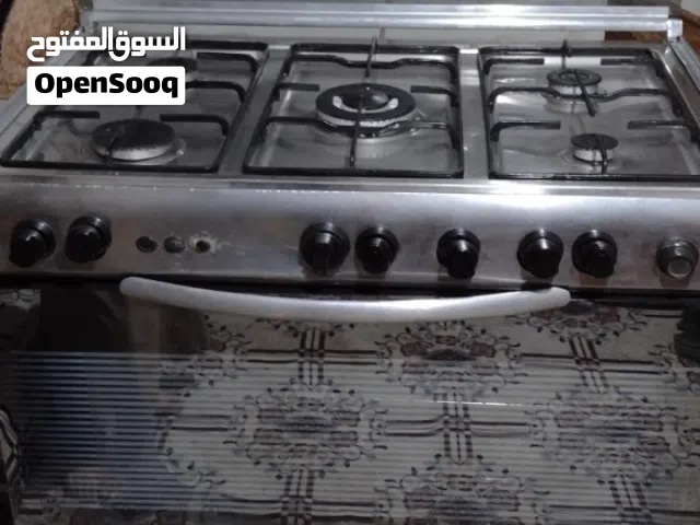 فرن 5عيون شغال فل مضمون شعله زرقاء حجم كبير