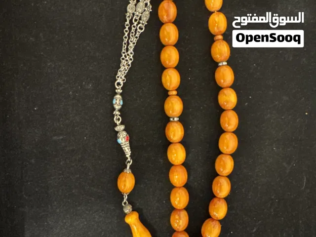 Antique Amber Misbaha (Kahraman)  سبحة مسباح من الكهرمان القديم