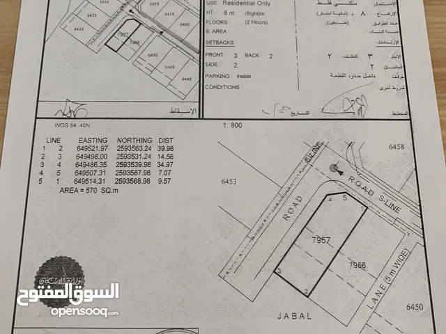 أرض سكنية للبيع العامرات النهضة المرحله العاشرة قريبة من دوار النهضة مسوره طوليه