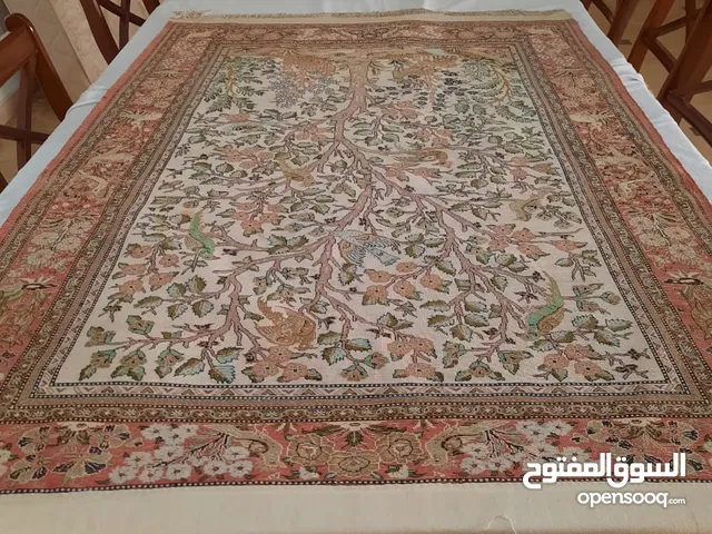 سجادة حرير حياكم يدوية عجمية حجم وسط