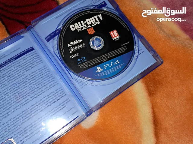 لعبة بلايستيشن 4 callofduty blackops  خفيف الاستعمال