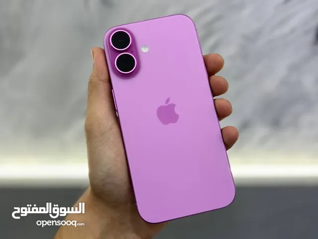 ايفون 16 512 عدة الوان مميزة زهري ازرق اسود بطاريات 100% اجهزة لا تعد انها مستخدمة كفالات ابل شغالة