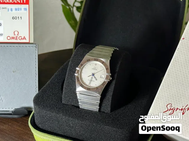 ساعه اوميجا كونسليشن نظيفه جدا مع ملحقاتها