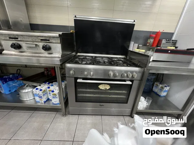 5 burner oven and stove