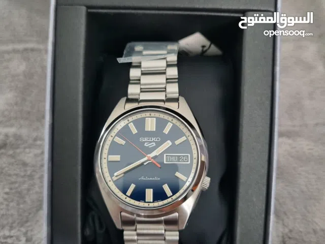 Seiko 5 New Sports Mens Automatic Watch with Blue Dial. Brand New